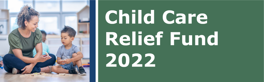 Child Care Relief Fund banner